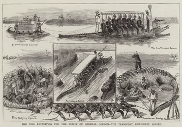 The Nile Expedition for the Relief of General Gordon, the Transport Difficulty solved